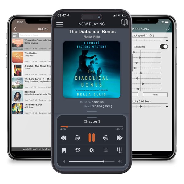 Download fo free audiobook The Diabolical Bones by Bella Ellis and listen anywhere on your iOS devices in the ListenBook app.