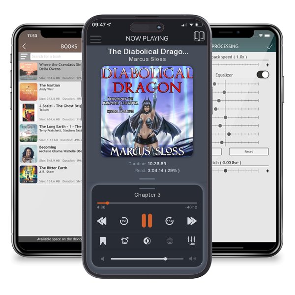 Download fo free audiobook The Diabolical Dragon by Marcus Sloss and listen anywhere on your iOS devices in the ListenBook app.