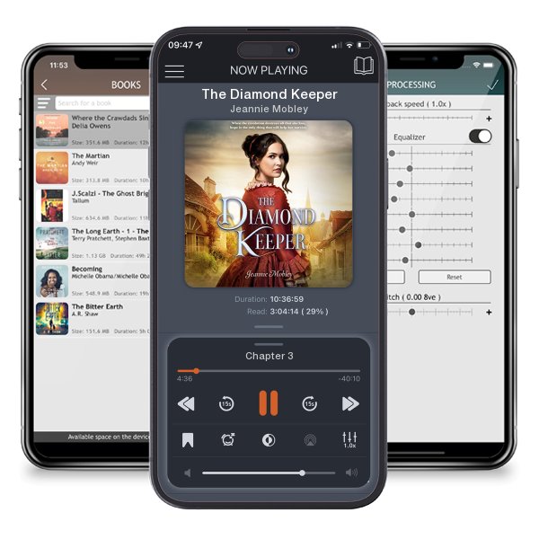 Download fo free audiobook The Diamond Keeper by Jeannie Mobley and listen anywhere on your iOS devices in the ListenBook app.