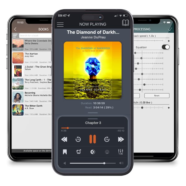 Download fo free audiobook The Diamond of Darkhold (Book of Ember, #4) by Jeanne DuPrau and listen anywhere on your iOS devices in the ListenBook app.