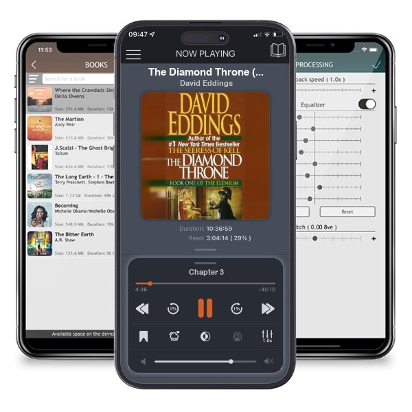 Download fo free audiobook The Diamond Throne (The Elenium #1) by David Eddings and listen anywhere on your iOS devices in the ListenBook app.