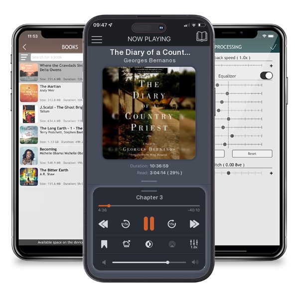 Download fo free audiobook The Diary of a Country Priest by Georges Bernanos and listen anywhere on your iOS devices in the ListenBook app.