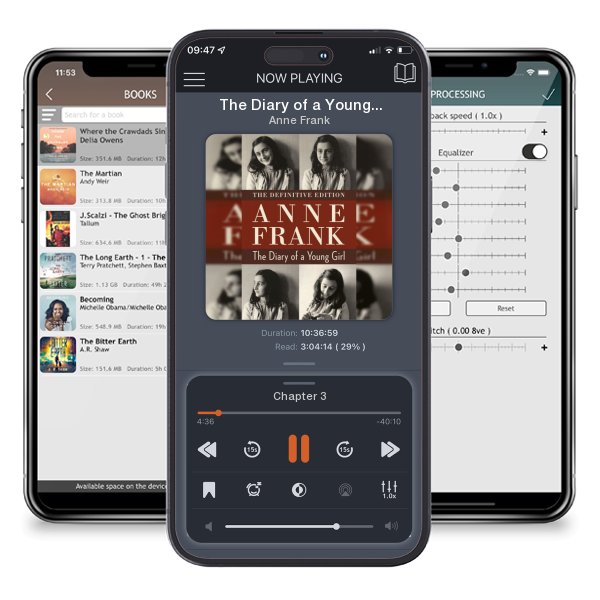Download fo free audiobook The Diary of a Young Girl: The Definitive Edition by Anne Frank and listen anywhere on your iOS devices in the ListenBook app.