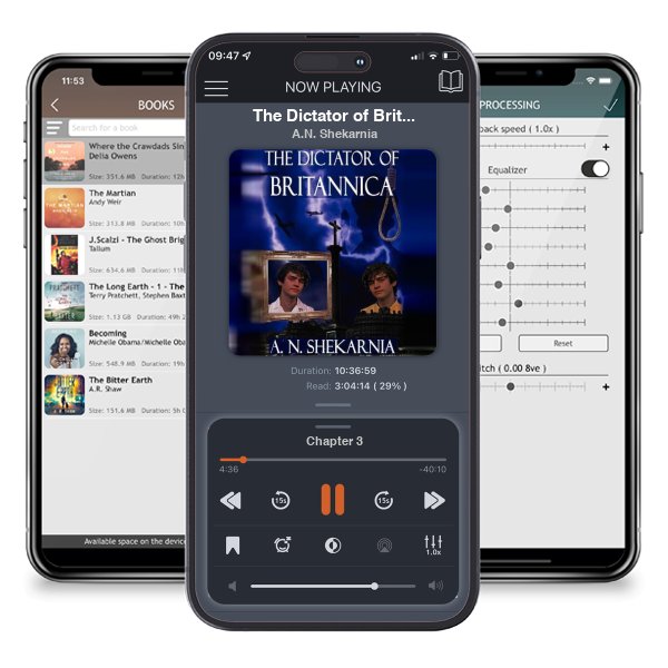 Download fo free audiobook The Dictator of Britannica by A.N. Shekarnia and listen anywhere on your iOS devices in the ListenBook app.