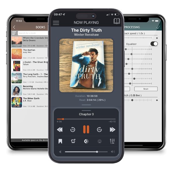 Download fo free audiobook The Dirty Truth by Winter Renshaw and listen anywhere on your iOS devices in the ListenBook app.