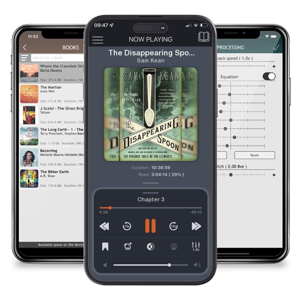 Download fo free audiobook The Disappearing Spoon: And Other True Tales of Madness,... by Sam Kean and listen anywhere on your iOS devices in the ListenBook app.