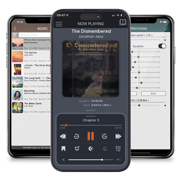 Download fo free audiobook The Dismembered by Jonathan Janz and listen anywhere on your iOS devices in the ListenBook app.