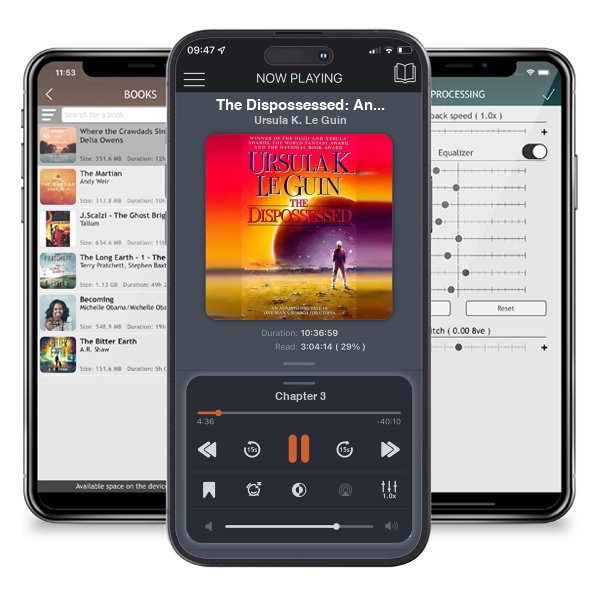 Download fo free audiobook The Dispossessed: An Ambiguous Utopia by Ursula K. Le Guin and listen anywhere on your iOS devices in the ListenBook app.