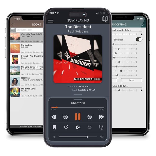 Download fo free audiobook The Dissident by Paul Goldberg and listen anywhere on your iOS devices in the ListenBook app.