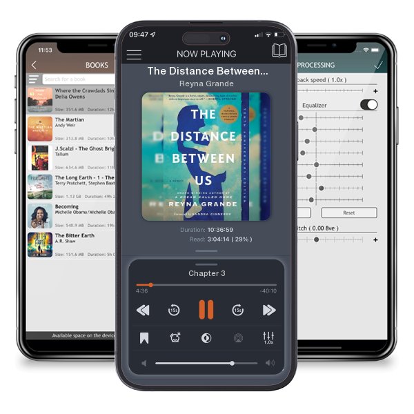 Download fo free audiobook The Distance Between Us by Reyna Grande and listen anywhere on your iOS devices in the ListenBook app.