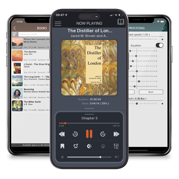 Download fo free audiobook The Distiller of London by Jared M. Brown and Anistatia R. Miller and listen anywhere on your iOS devices in the ListenBook app.