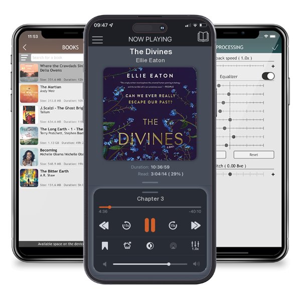 Download fo free audiobook The Divines by Ellie Eaton and listen anywhere on your iOS devices in the ListenBook app.