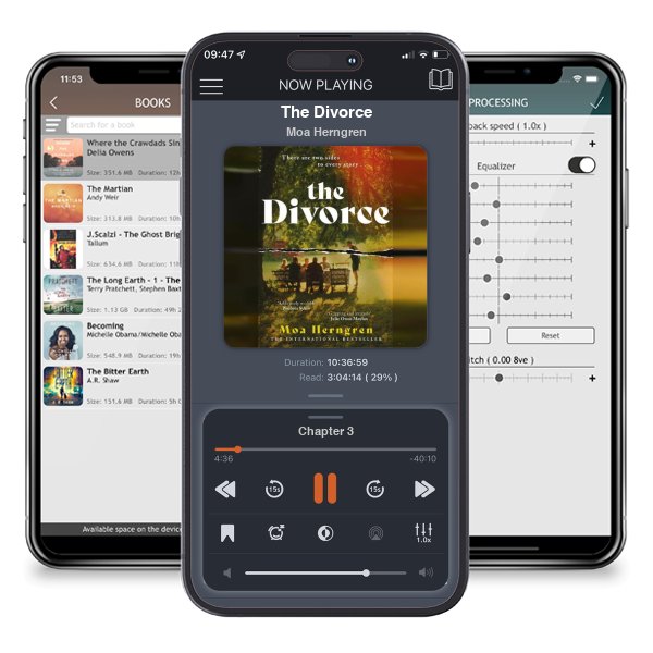 Download fo free audiobook The Divorce by Moa Herngren and listen anywhere on your iOS devices in the ListenBook app.