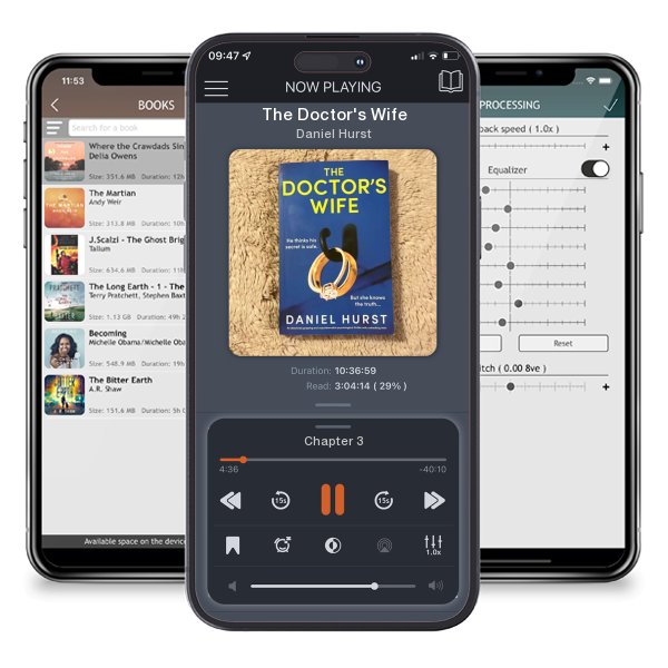 Download fo free audiobook The Doctor's Wife by Daniel Hurst and listen anywhere on your iOS devices in the ListenBook app.