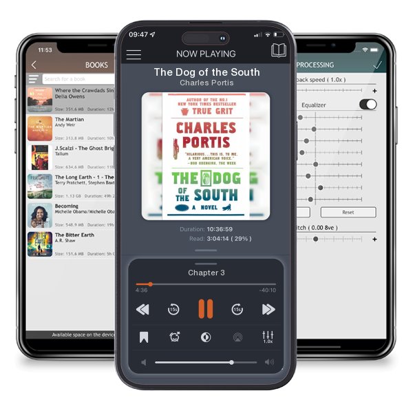 Download fo free audiobook The Dog of the South by Charles Portis and listen anywhere on your iOS devices in the ListenBook app.