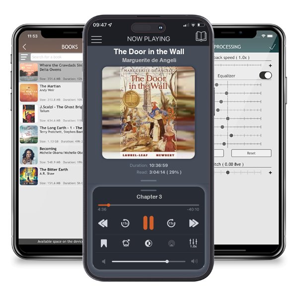 Download fo free audiobook The Door in the Wall by Marguerite de Angeli and listen anywhere on your iOS devices in the ListenBook app.
