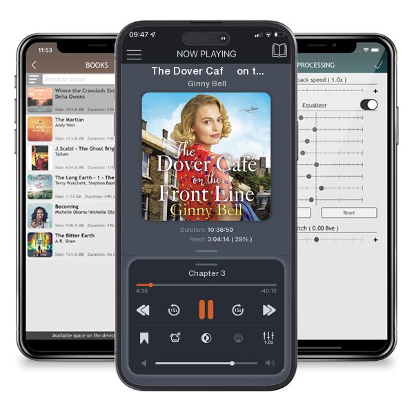 Download fo free audiobook The Dover Café on the Front Line by Ginny Bell and listen anywhere on your iOS devices in the ListenBook app.