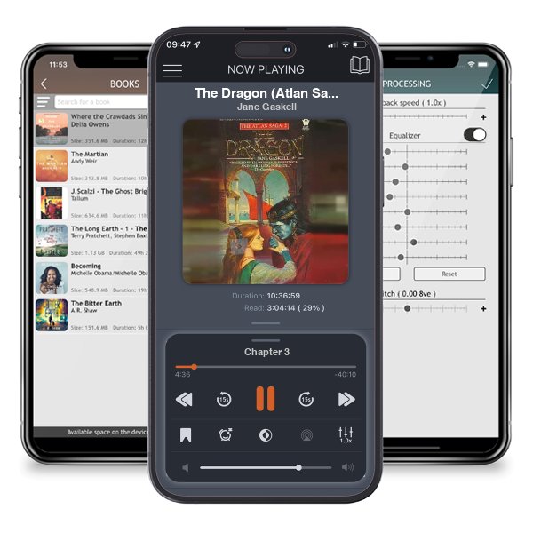 Download fo free audiobook The Dragon (Atlan Saga) by Jane Gaskell and listen anywhere on your iOS devices in the ListenBook app.