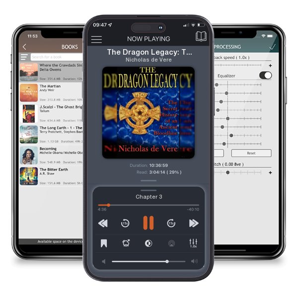 Download fo free audiobook The Dragon Legacy: The Secret History of an Ancient Bloodline by Nicholas de Vere and listen anywhere on your iOS devices in the ListenBook app.