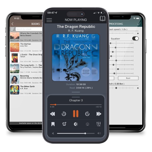 Download fo free audiobook The Dragon Republic by R. F. Kuang and listen anywhere on your iOS devices in the ListenBook app.