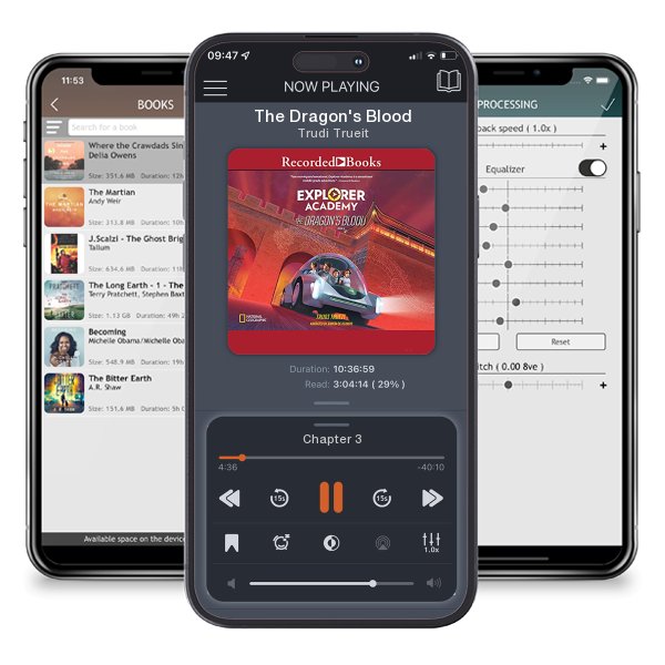 Download fo free audiobook The Dragon's Blood by Trudi Trueit and listen anywhere on your iOS devices in the ListenBook app.