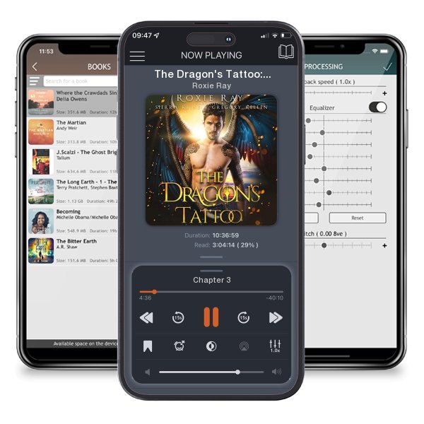 Download fo free audiobook The Dragon's Tattoo: A Dragon Shifter Romance by Roxie Ray and listen anywhere on your iOS devices in the ListenBook app.