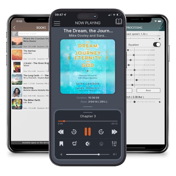 Download fo free audiobook The Dream, the Journey, Eternity, and God: Channeled Answers... by Mike Dooley and Sara Landon and listen anywhere on your iOS devices in the ListenBook app.