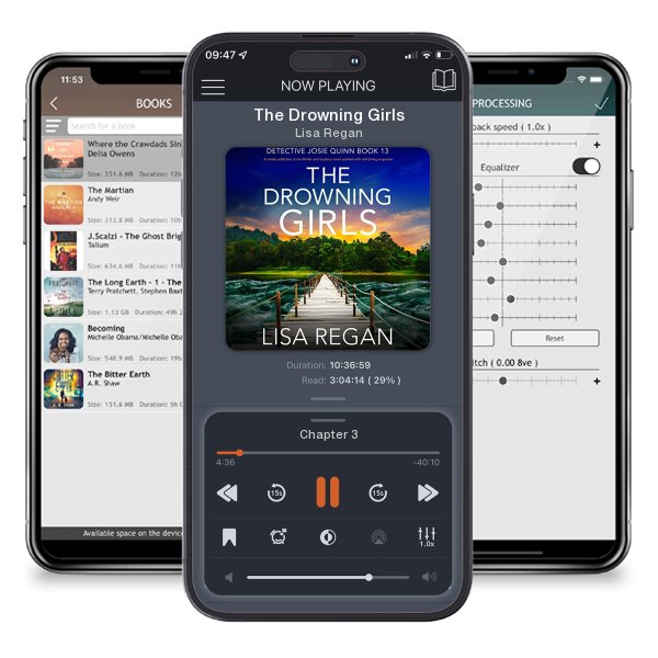 Download fo free audiobook The Drowning Girls by Lisa Regan and listen anywhere on your iOS devices in the ListenBook app.