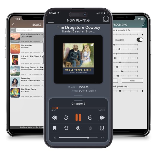 Download fo free audiobook The Drugstore Cowboy by Harriet Beecher Stowe and listen anywhere on your iOS devices in the ListenBook app.