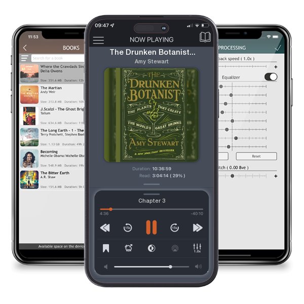 Download fo free audiobook The Drunken Botanist: The Plants That Create the World's... by Amy Stewart and listen anywhere on your iOS devices in the ListenBook app.