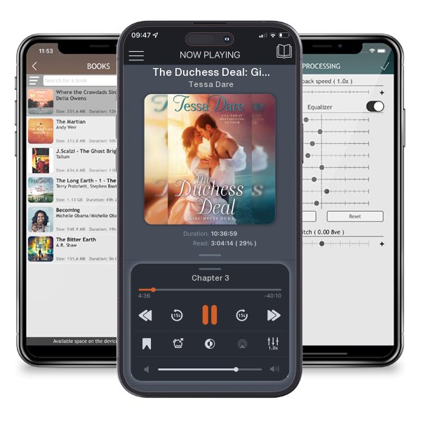 Download fo free audiobook The Duchess Deal: Girl Meets Duke by Tessa Dare and listen anywhere on your iOS devices in the ListenBook app.