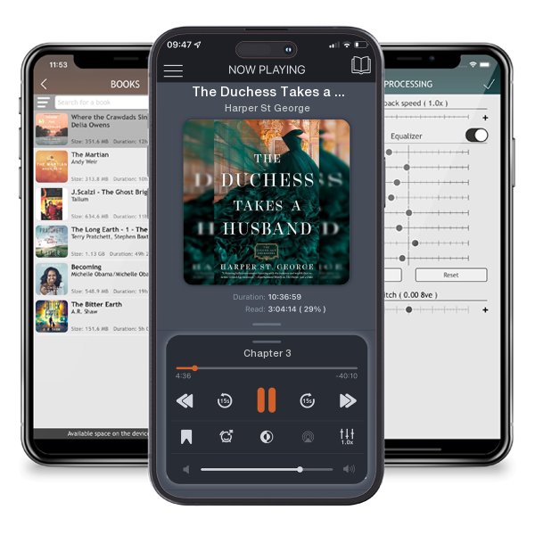 Download fo free audiobook The Duchess Takes a Husband by Harper St George and listen anywhere on your iOS devices in the ListenBook app.