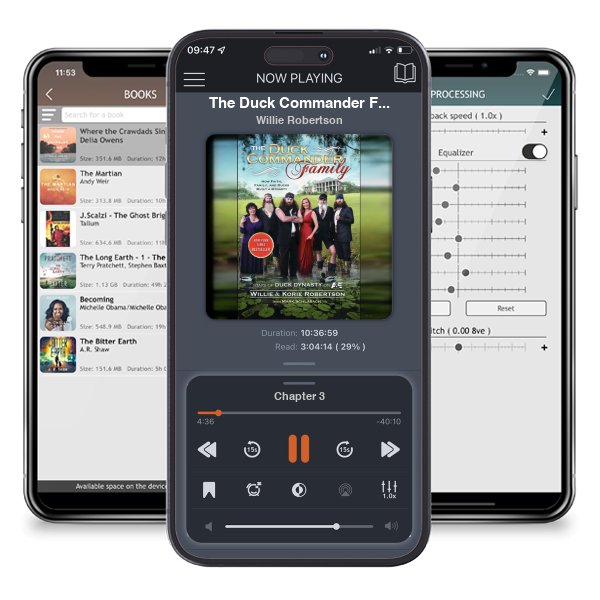 Download fo free audiobook The Duck Commander Family by Willie Robertson and listen anywhere on your iOS devices in the ListenBook app.