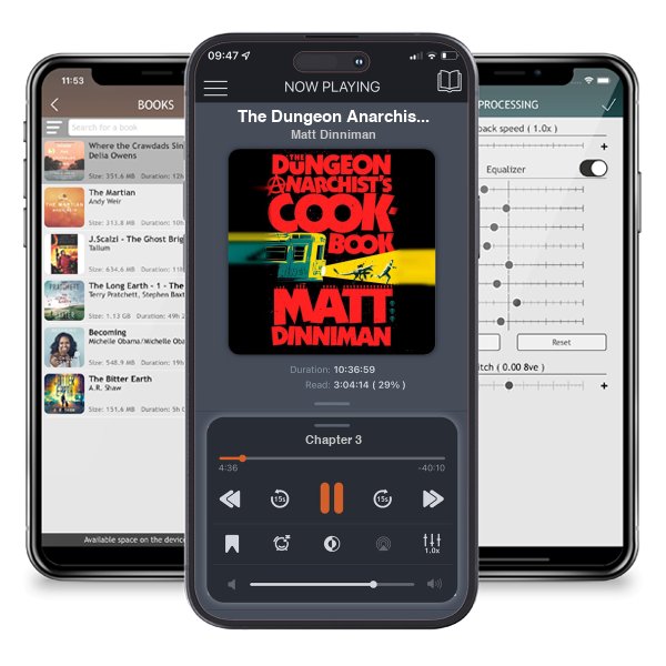 Download fo free audiobook The Dungeon Anarchist\'s Cookbook (Dungeon Crawler Carl, #3) by Matt Dinniman and listen anywhere on your iOS devices in the ListenBook app.