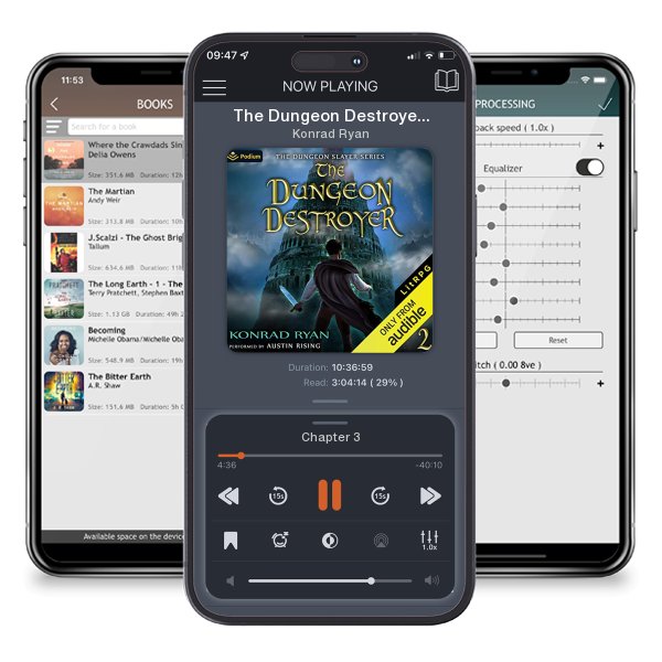 Download fo free audiobook The Dungeon Destroyer by Konrad Ryan and listen anywhere on your iOS devices in the ListenBook app.