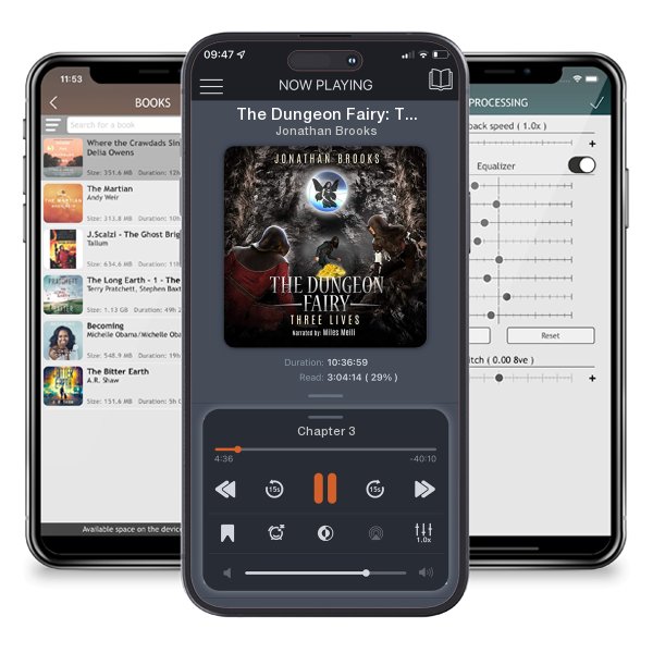 Download fo free audiobook The Dungeon Fairy: Three Lives by Jonathan Brooks and listen anywhere on your iOS devices in the ListenBook app.