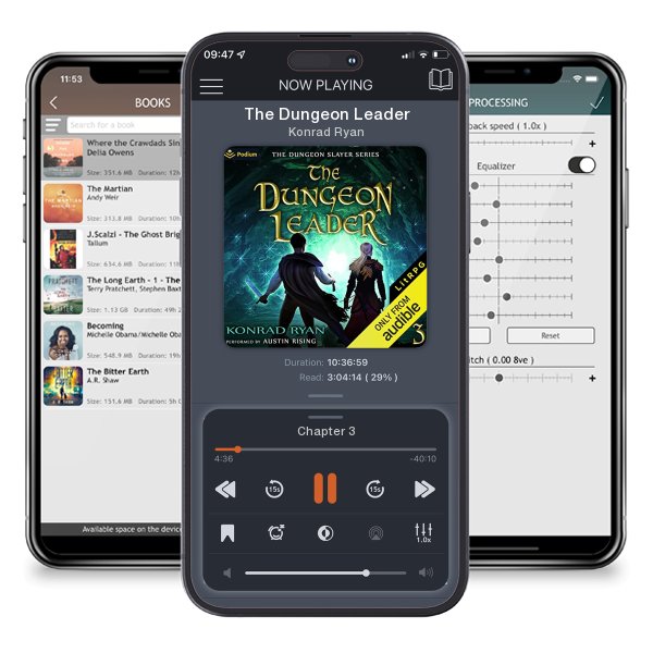 Download fo free audiobook The Dungeon Leader by Konrad Ryan and listen anywhere on your iOS devices in the ListenBook app.
