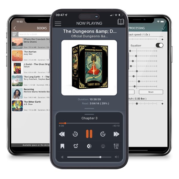 Download fo free audiobook The Dungeons & Dragons Tarot Deck: A 78-Card Deck and Guidebook by Official Dungeons & Dragons Licensed and Fred Gissubel and listen anywhere on your iOS devices in the ListenBook app.