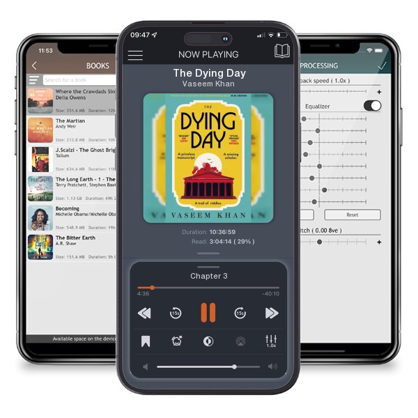 Download fo free audiobook The Dying Day by Vaseem Khan and listen anywhere on your iOS devices in the ListenBook app.