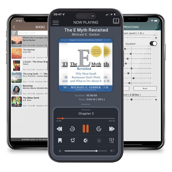 Download fo free audiobook The E Myth Revisited by Michael E. Gerber and listen anywhere on your iOS devices in the ListenBook app.