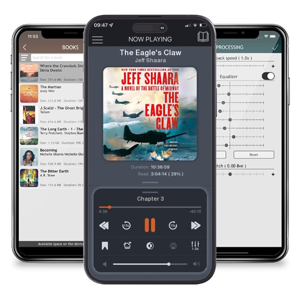 Download fo free audiobook The Eagle's Claw by Jeff Shaara and listen anywhere on your iOS devices in the ListenBook app.