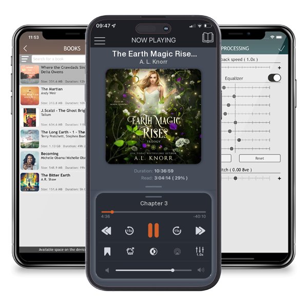 Download fo free audiobook The Earth Magic Rises Trilogy by A. L. Knorr and listen anywhere on your iOS devices in the ListenBook app.