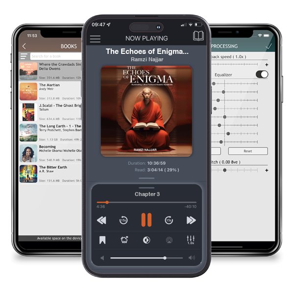 Download fo free audiobook The Echoes of Enigma: Illuminating Life\'s Profound Akashic Mysteries by Ramzi Najjar and listen anywhere on your iOS devices in the ListenBook app.