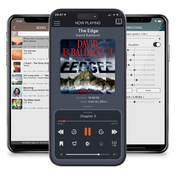 Download fo free audiobook The Edge by David Baldacci and listen anywhere on your iOS devices in the ListenBook app.