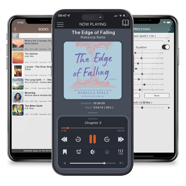 Download fo free audiobook The Edge of Falling by Rebecca Serle and listen anywhere on your iOS devices in the ListenBook app.