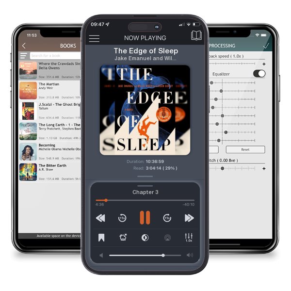 Download fo free audiobook The Edge of Sleep by Jake Emanuel and Willie Block and listen anywhere on your iOS devices in the ListenBook app.