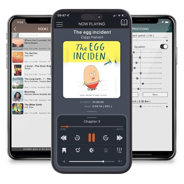 Download fo free audiobook The egg incident by Ziggy Hanaor and listen anywhere on your iOS devices in the ListenBook app.