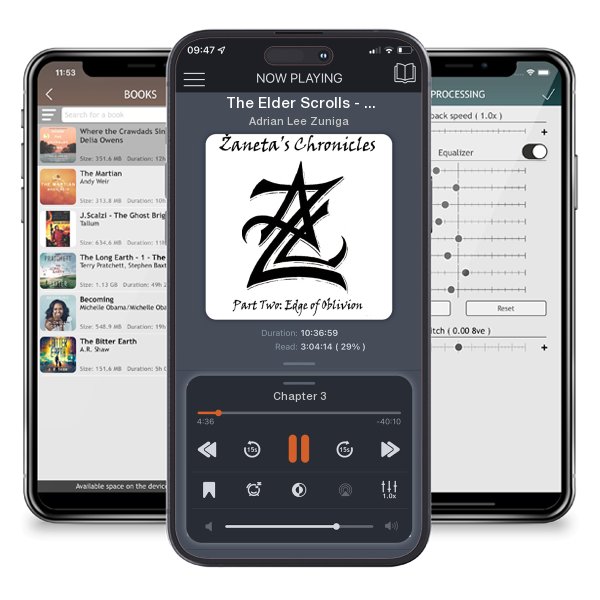 Download fo free audiobook The Elder Scrolls - Žaneta's Chronicles. Part Two by Adrian Lee Zuniga and listen anywhere on your iOS devices in the ListenBook app.