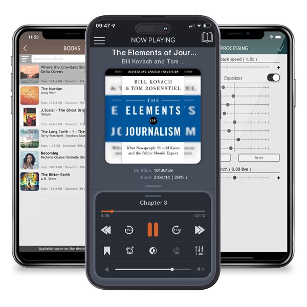 Download fo free audiobook The Elements of Journalism, Revised and Updated 4th Edition:... by Bill Kovach and Tom Rosenstiel and listen anywhere on your iOS devices in the ListenBook app.