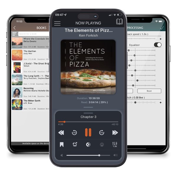 Download fo free audiobook The Elements of Pizza: Unlocking the Secrets to World-Class... by Ken Forkish and listen anywhere on your iOS devices in the ListenBook app.